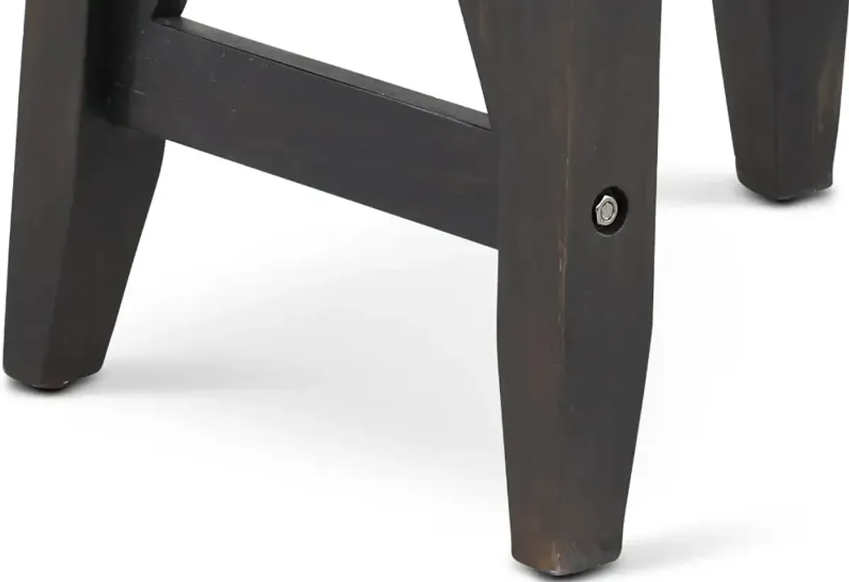 Yosemite Black Bar Stool