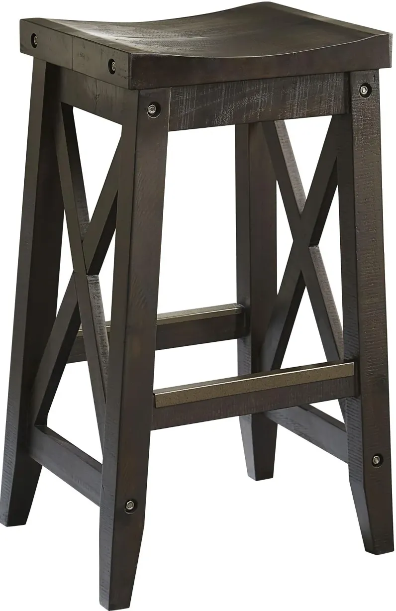 Yosemite Black Bar Stool