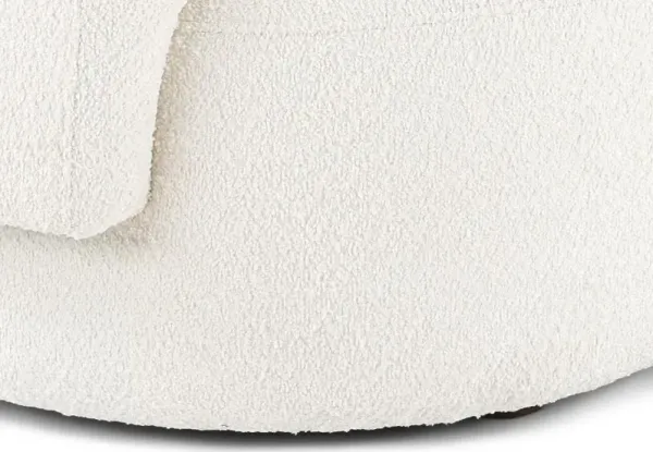 Abby White Right-Facing Chair