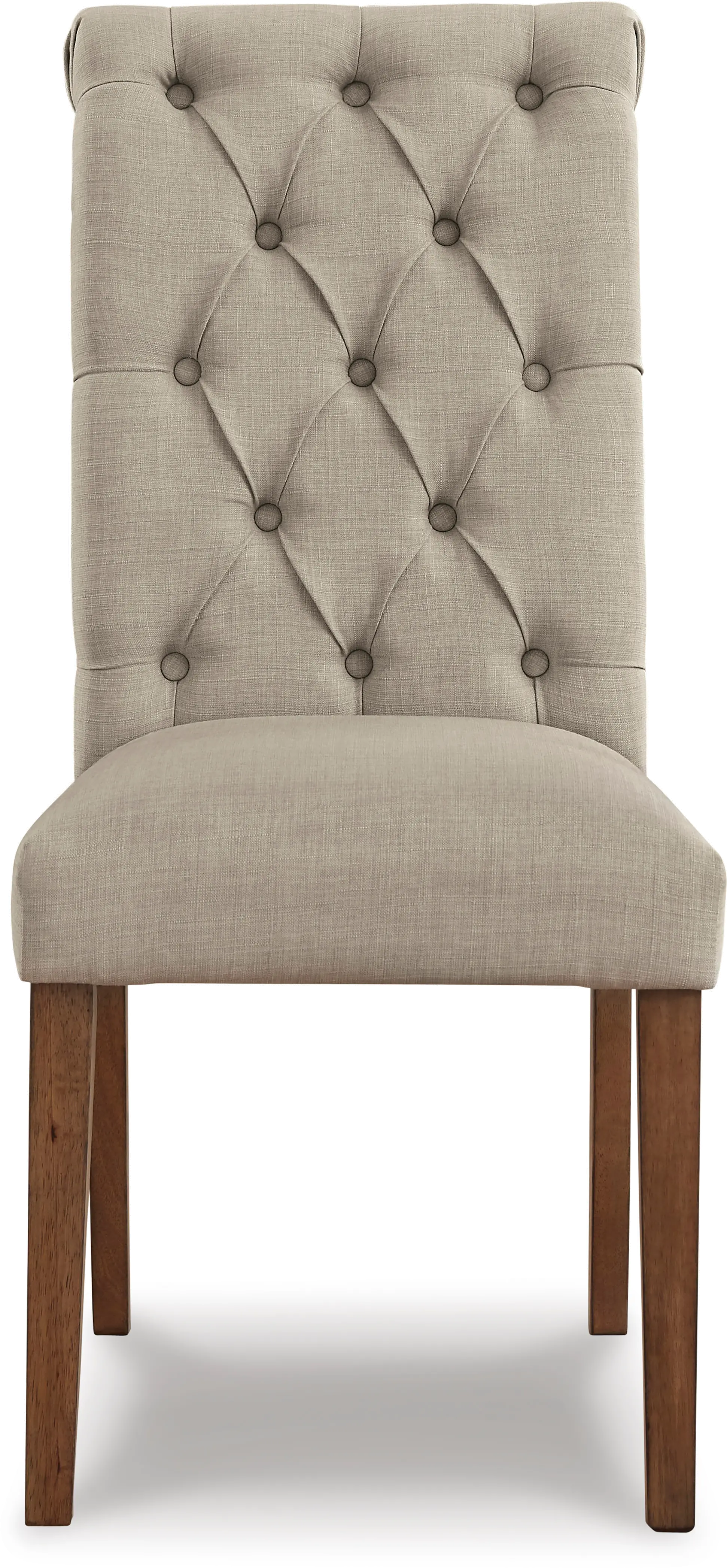 Shullplane Beige Upholstered Dining Chair