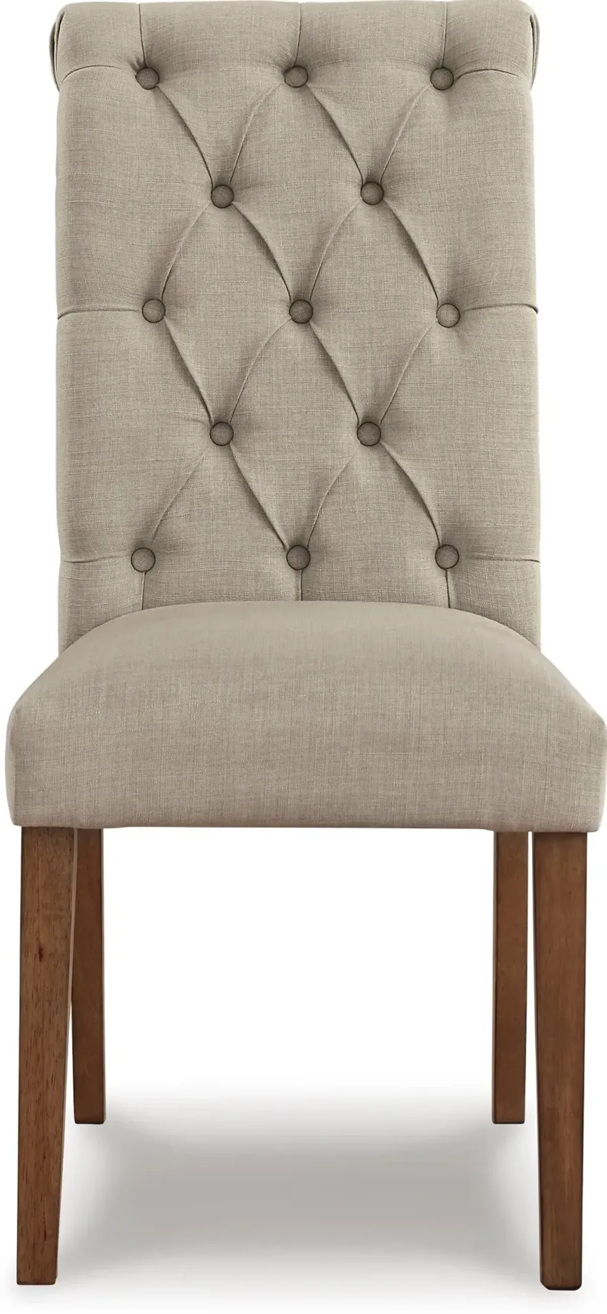 Shullplane Beige Upholstered Dining Chair