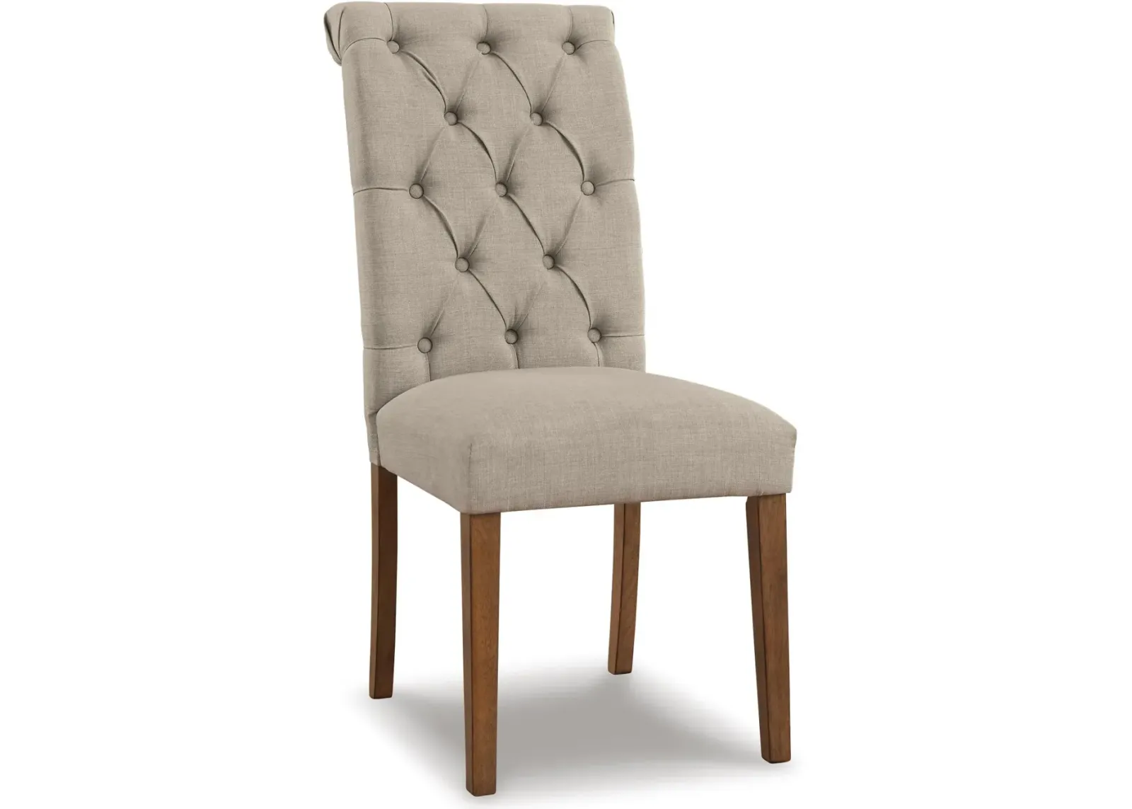 Shullplane Beige Upholstered Dining Chair