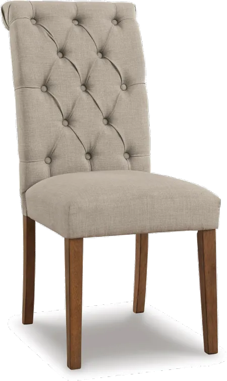 Shullplane Beige Upholstered Dining Chair