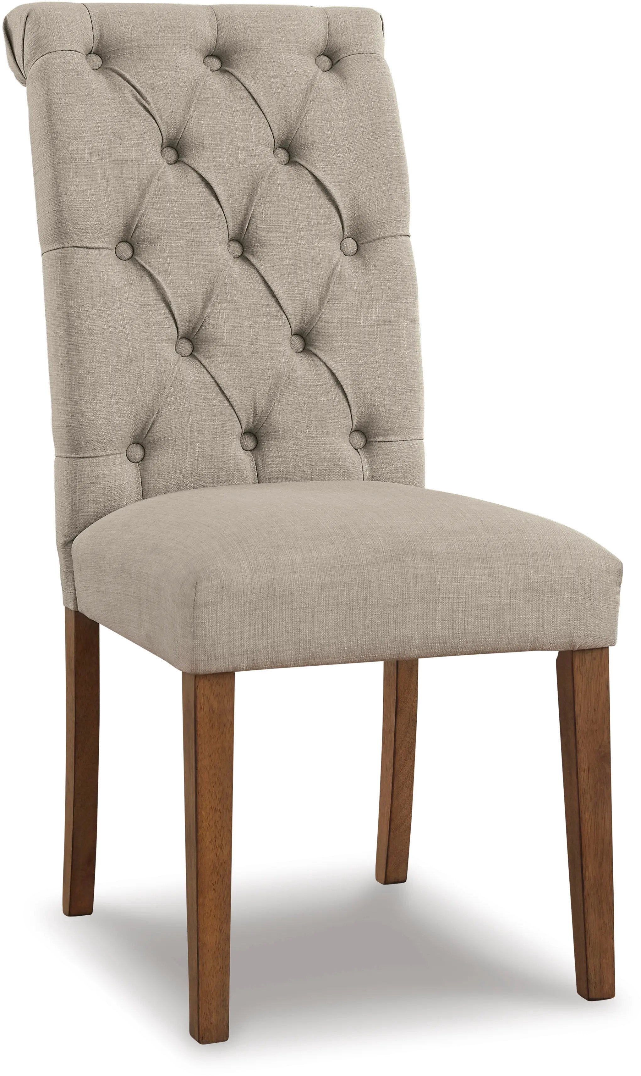Shullplane Beige Upholstered Dining Chair
