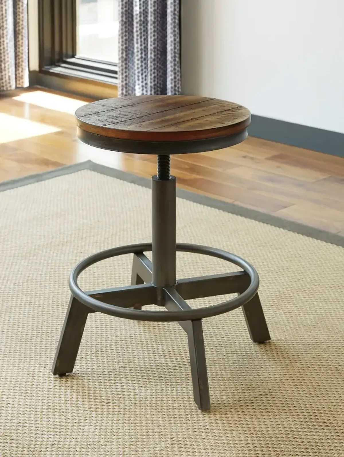 Barvina Brown Counter Height Stool