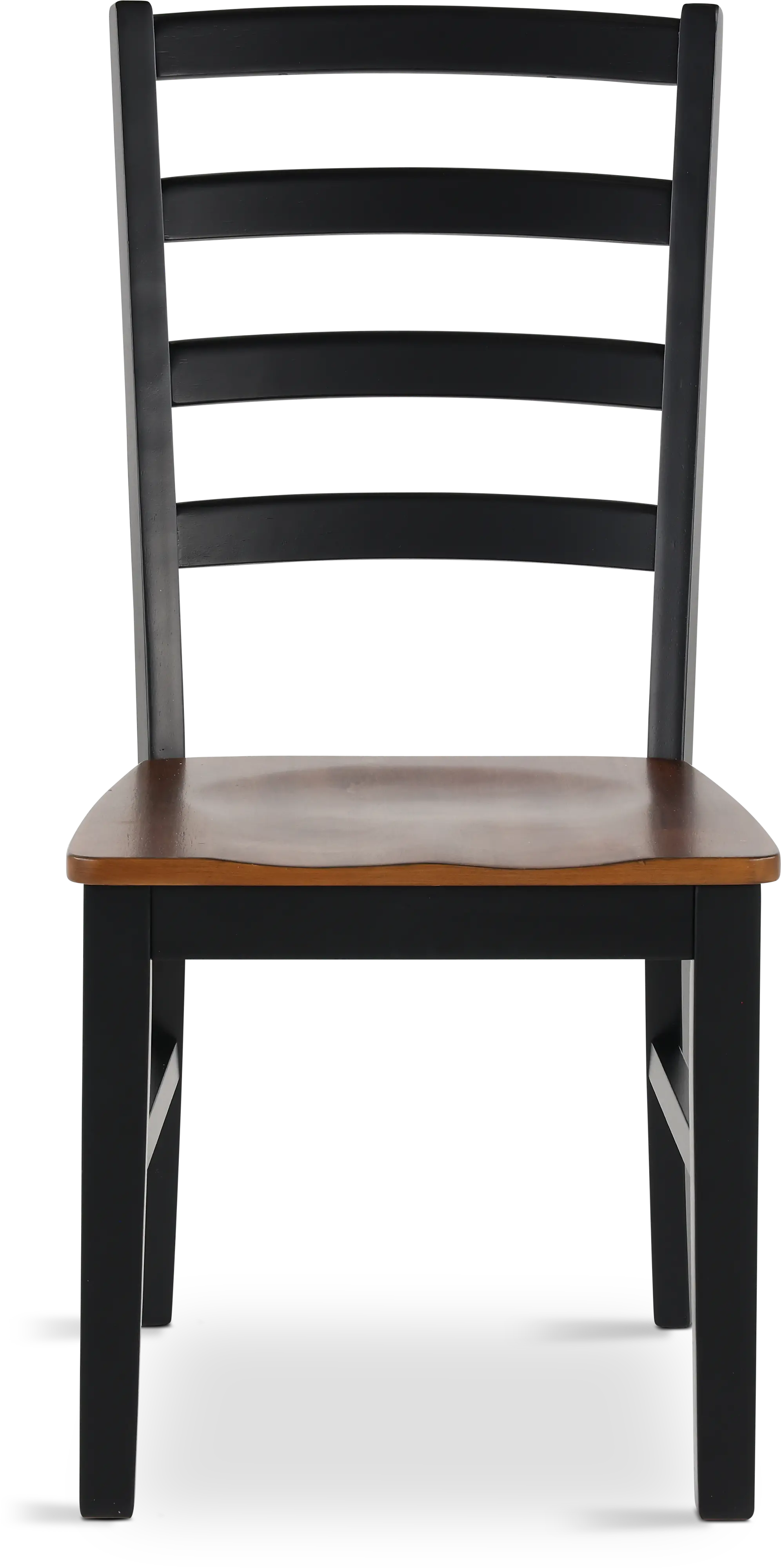 Tomley Black and Brown Dining Chair