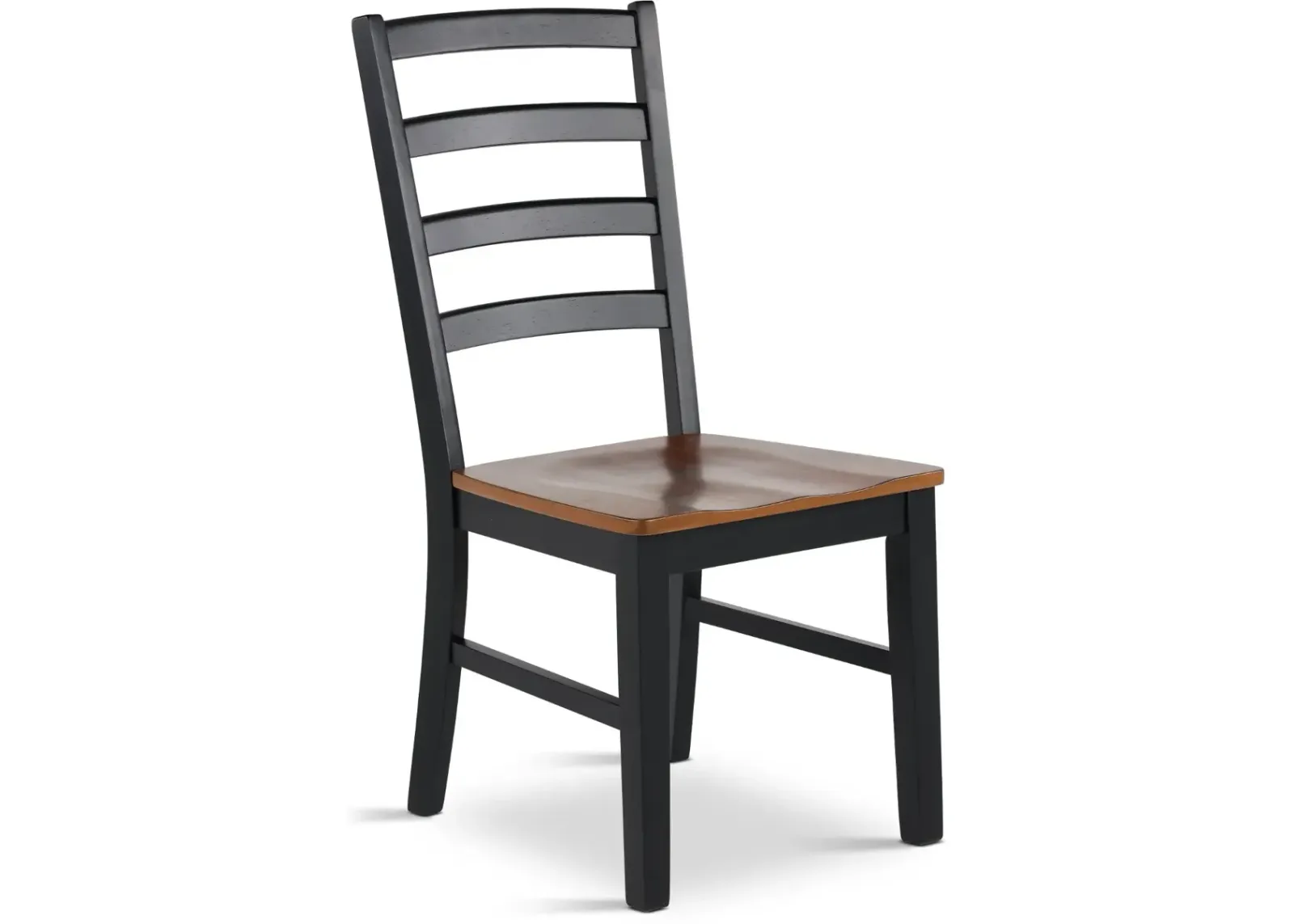 Tomley Black and Brown Dining Chair