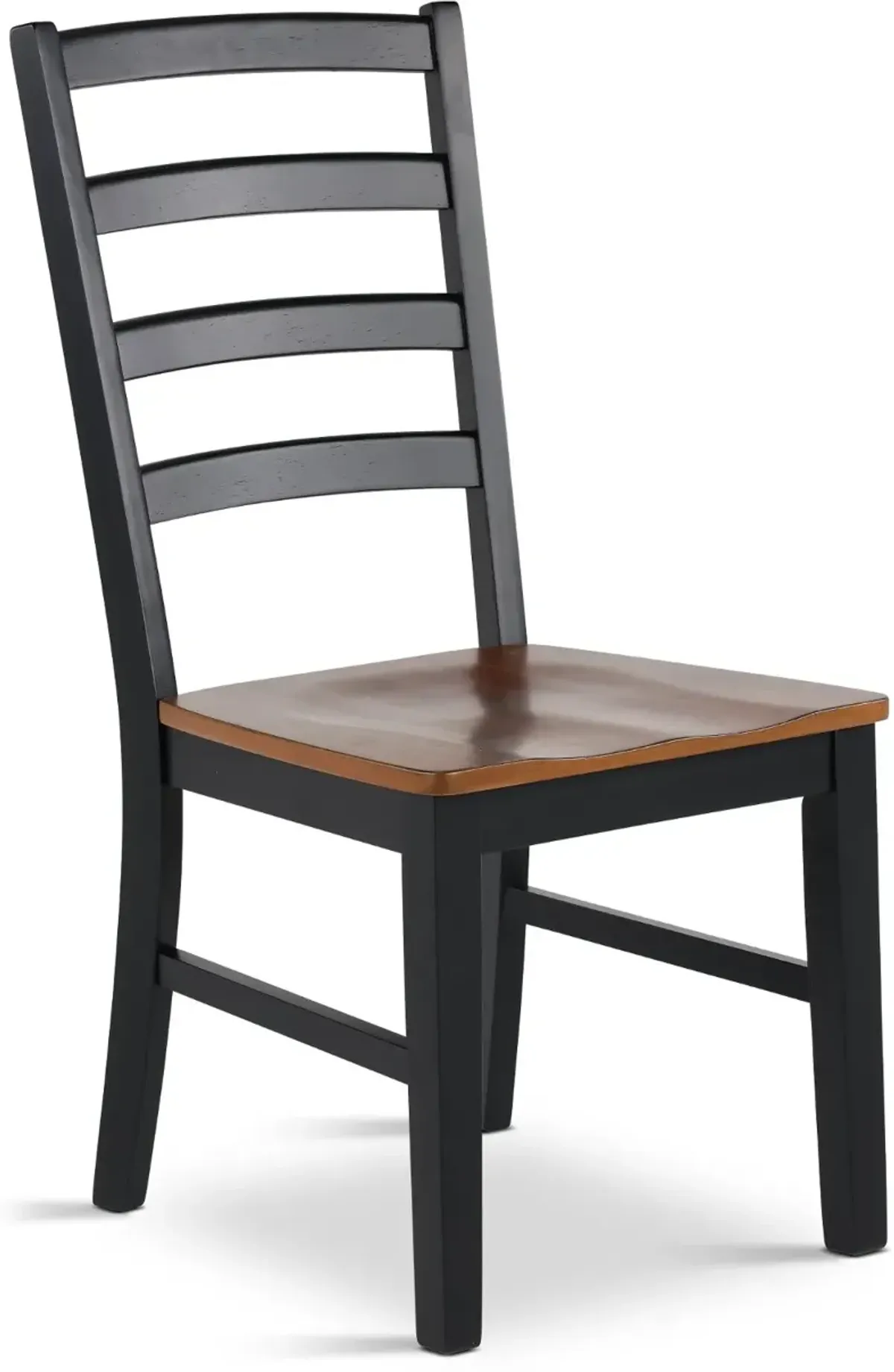 Tomley Black and Brown Dining Chair