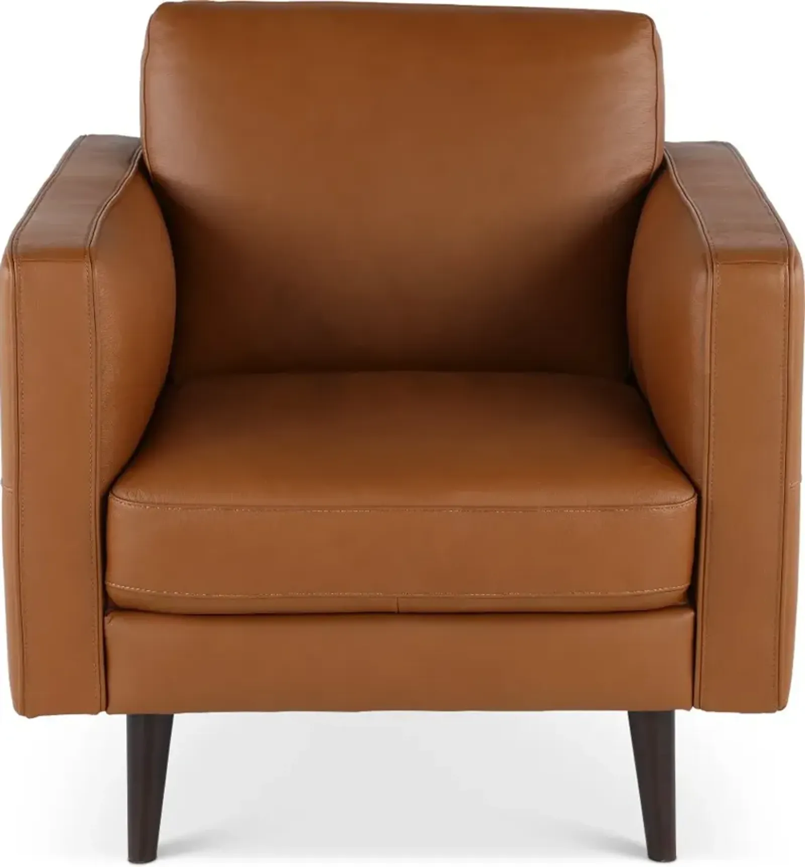 Destrezza Brown Leather Chair