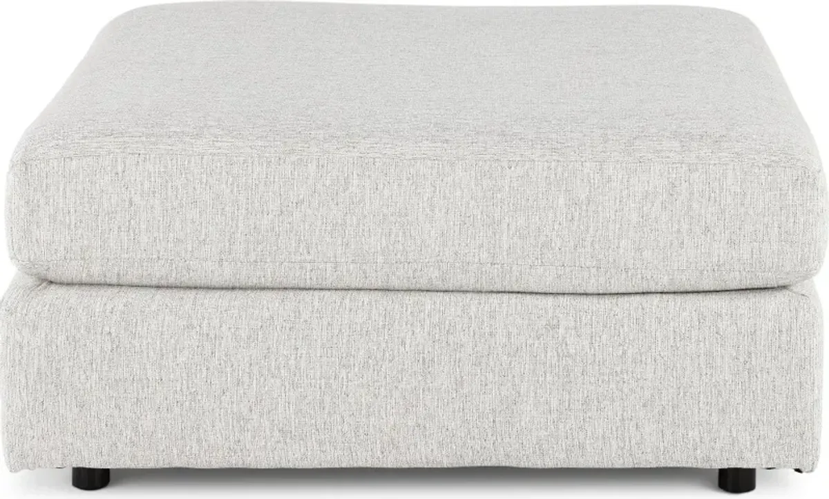 Durango Gray Ottoman