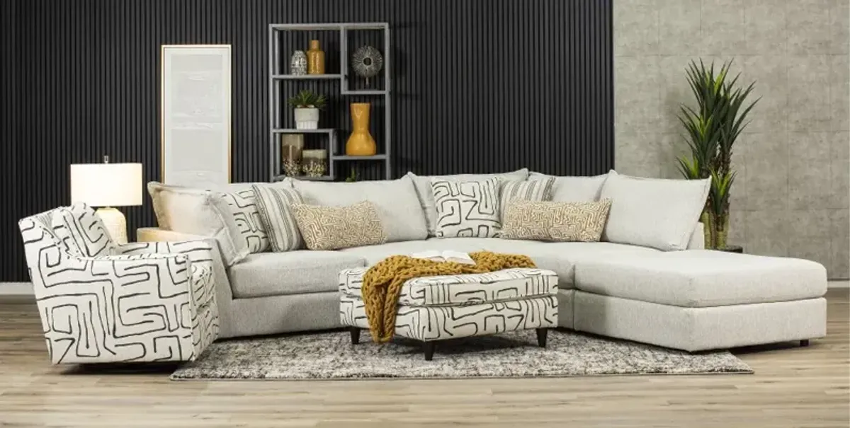 Durango Gray 5 Piece Sectional