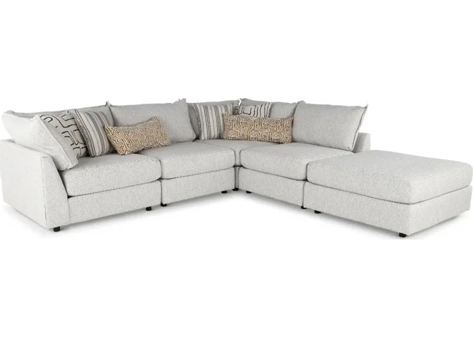 Durango Gray 5 Piece Sectional