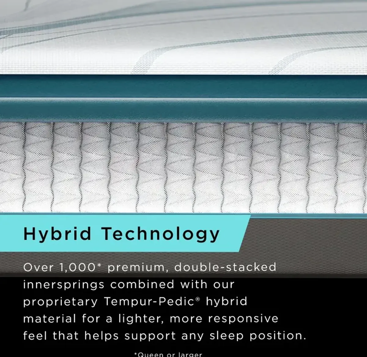 Tempur-Pedic Adapt 2.0 Medium Hybrid Queen Mattress