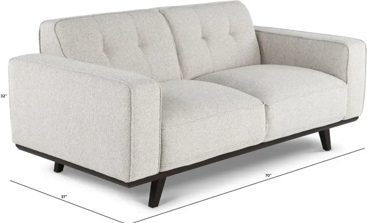 Aubrie Gray Loveseat