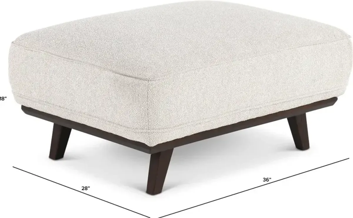 Aubrie Gray Ottoman