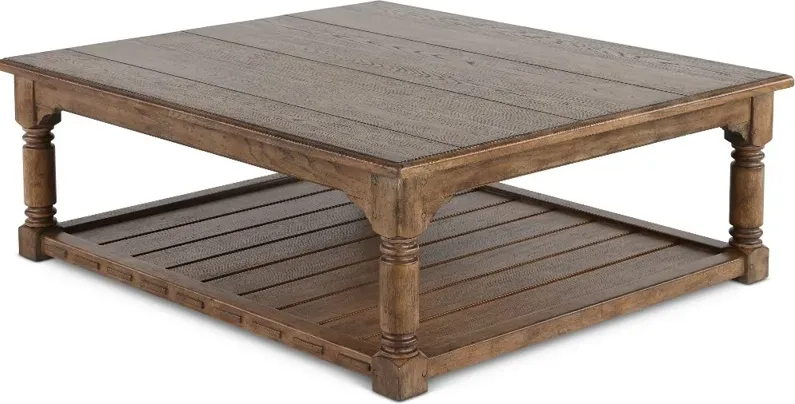 Americana Honey Brown Coffee Table