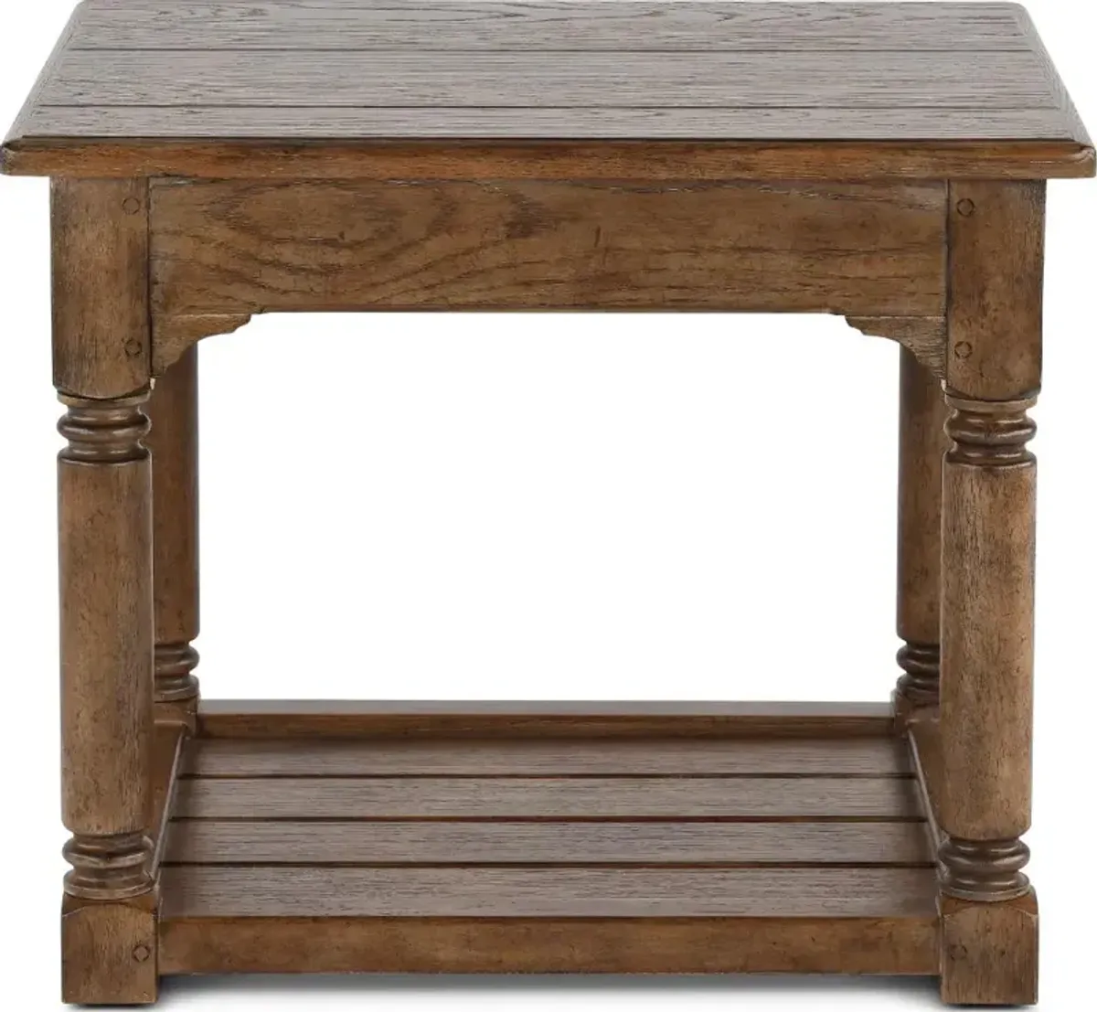 Americana Honey Brown End Table