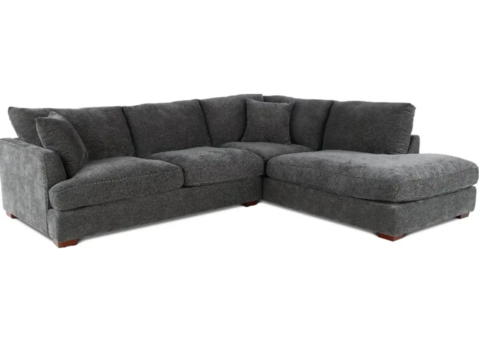 Creed Gray 2 Piece Sectional