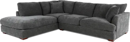 Creed Gray 2 Piece Sectional