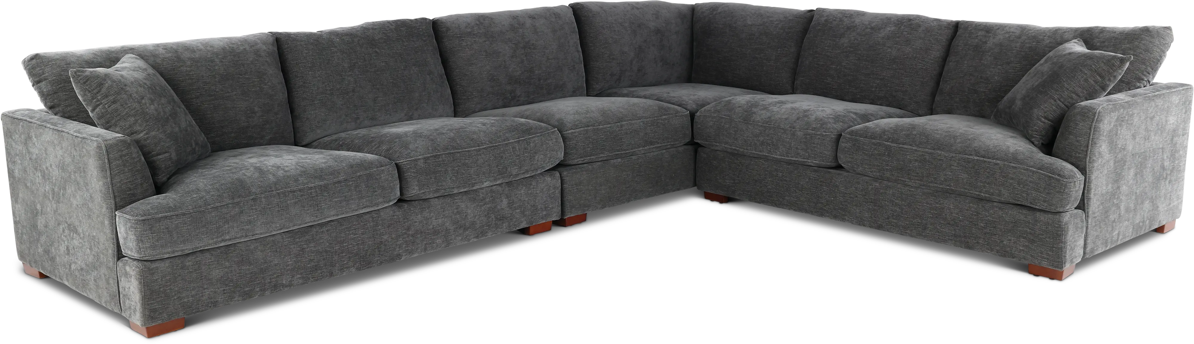 Creed Gray 3 Piece Sectional