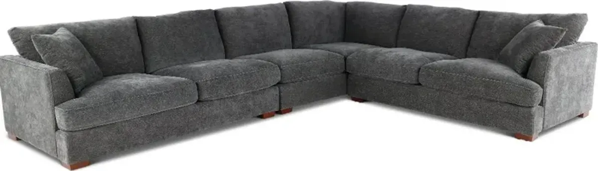 Creed Gray 3 Piece Sectional