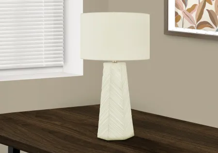 29 Inch Ivory Contemporary Table Lamp