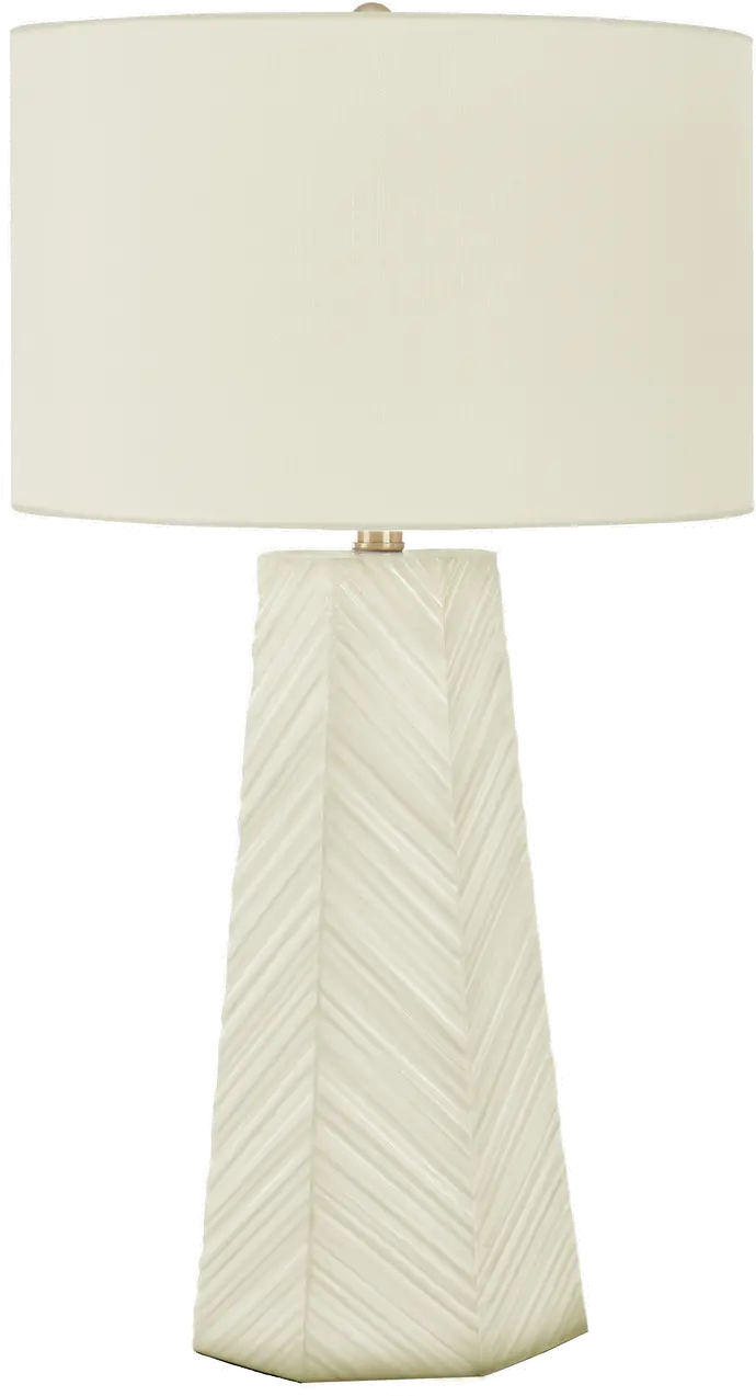 29 Inch Ivory Contemporary Table Lamp