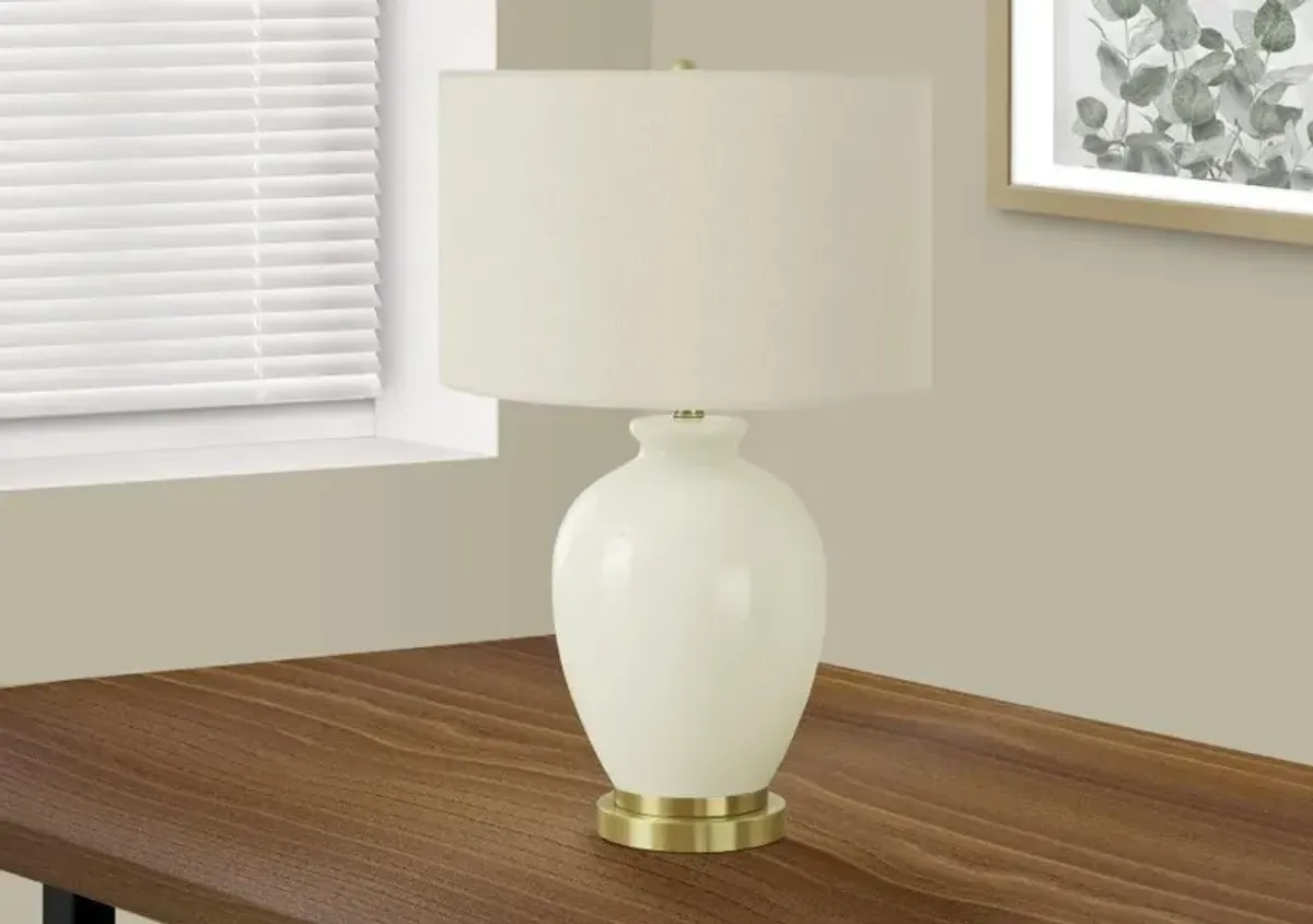 26 Inch Ivory Table Lamp