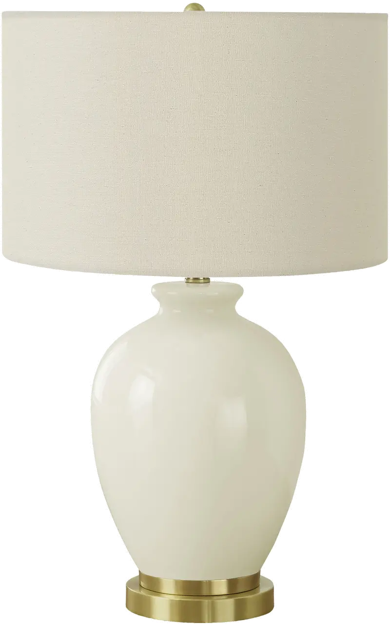 26 Inch Ivory Table Lamp