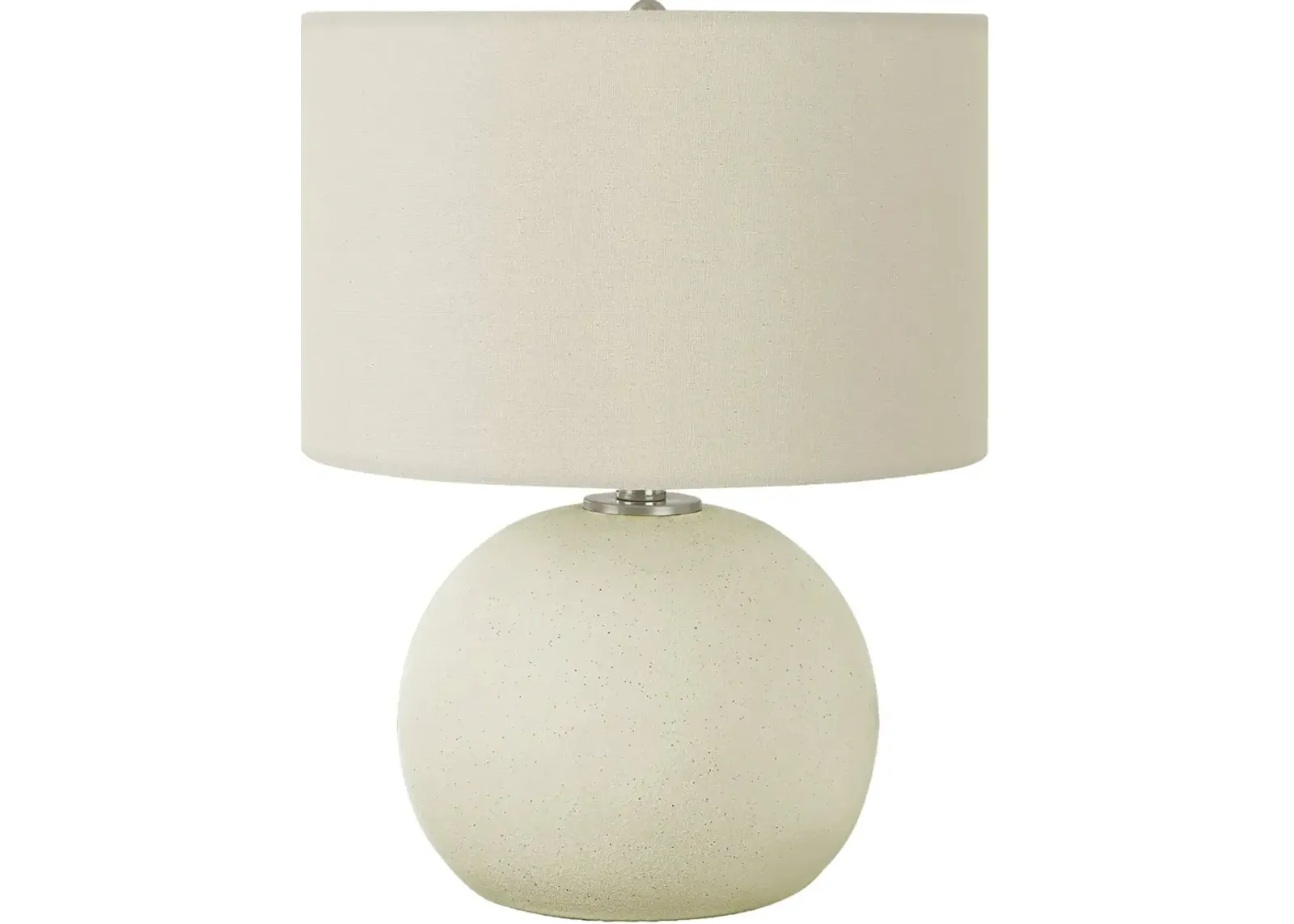 18 Inch Cream Ceramic Table Lamp