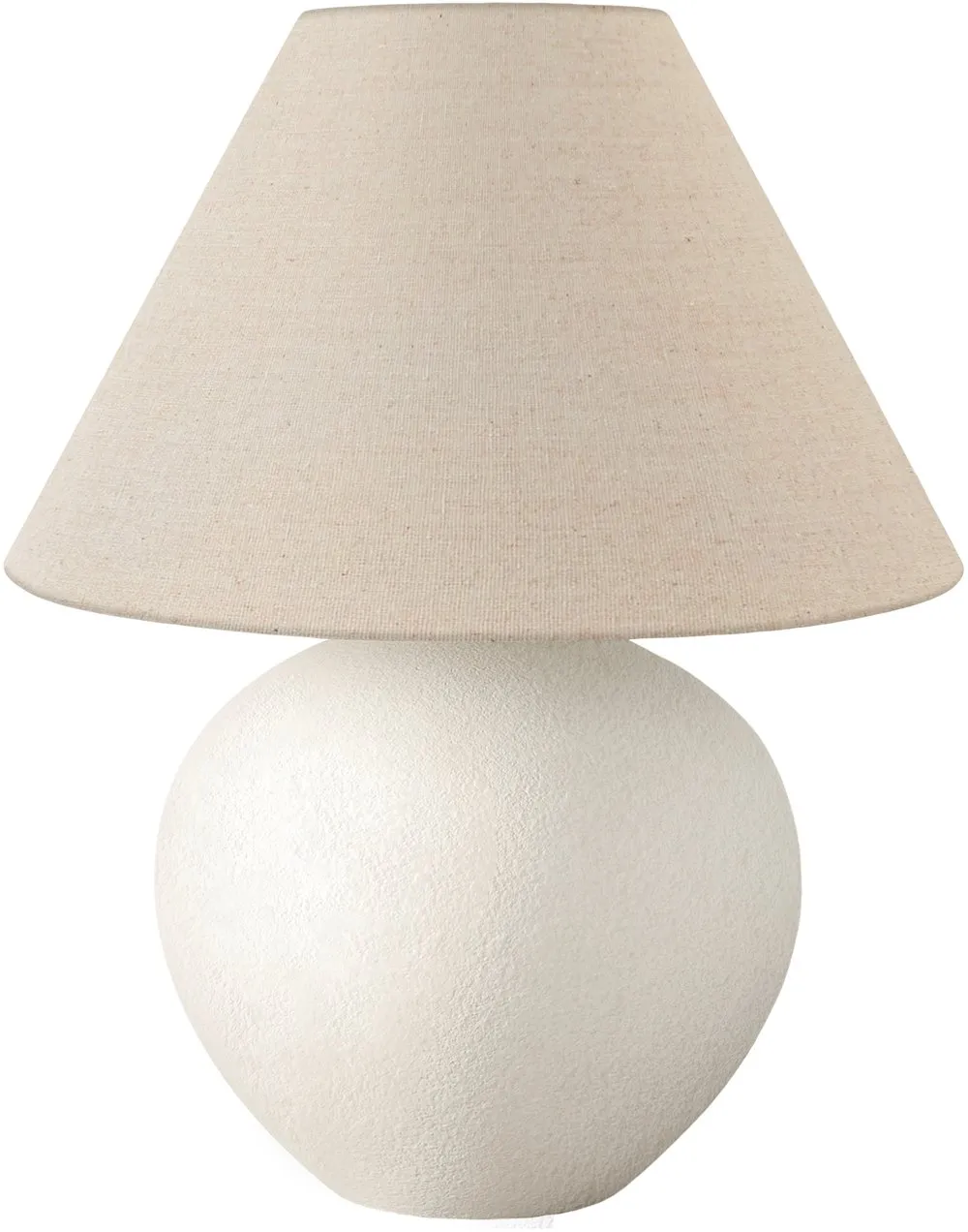 16 Inch Cream Table Lamp