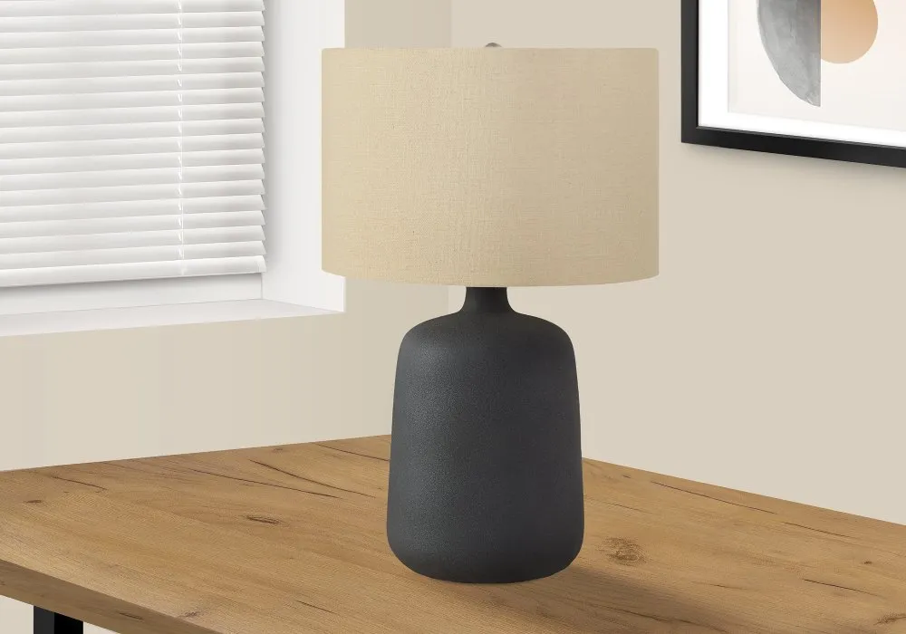 24 Inch Black Table Lamp