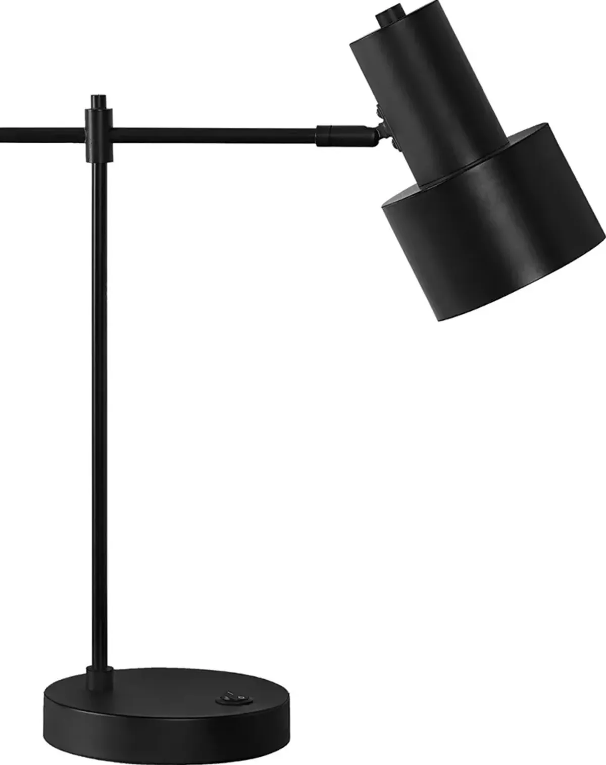 Lighting, 21"h, Table Lamp, Usb Port Included, Black Metal,...