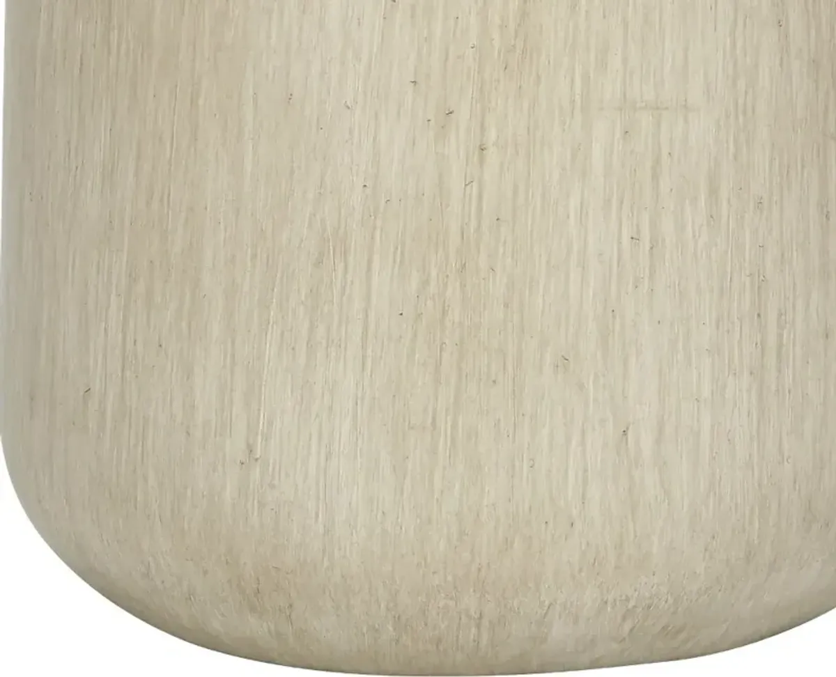 24 Inch Beige Concrete Table Lamp