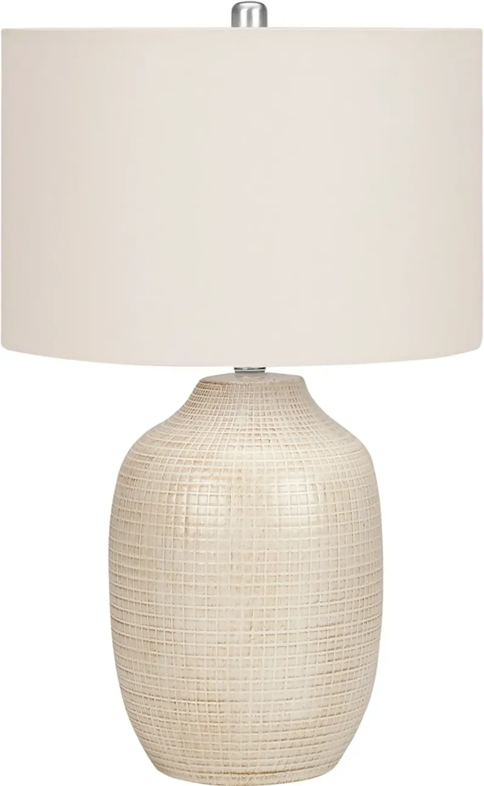 26 Inch Cream Ceramic Table Lamp