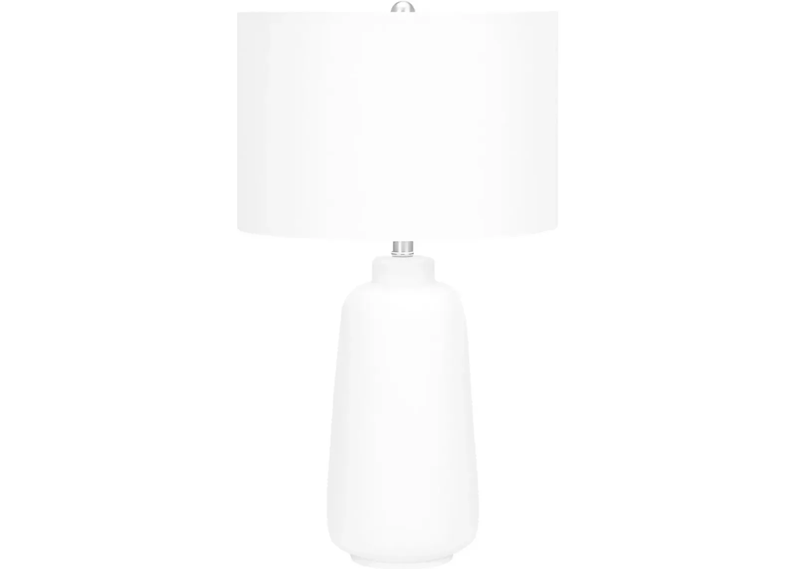 26 Inch Cream White Ceramic Table Lamp