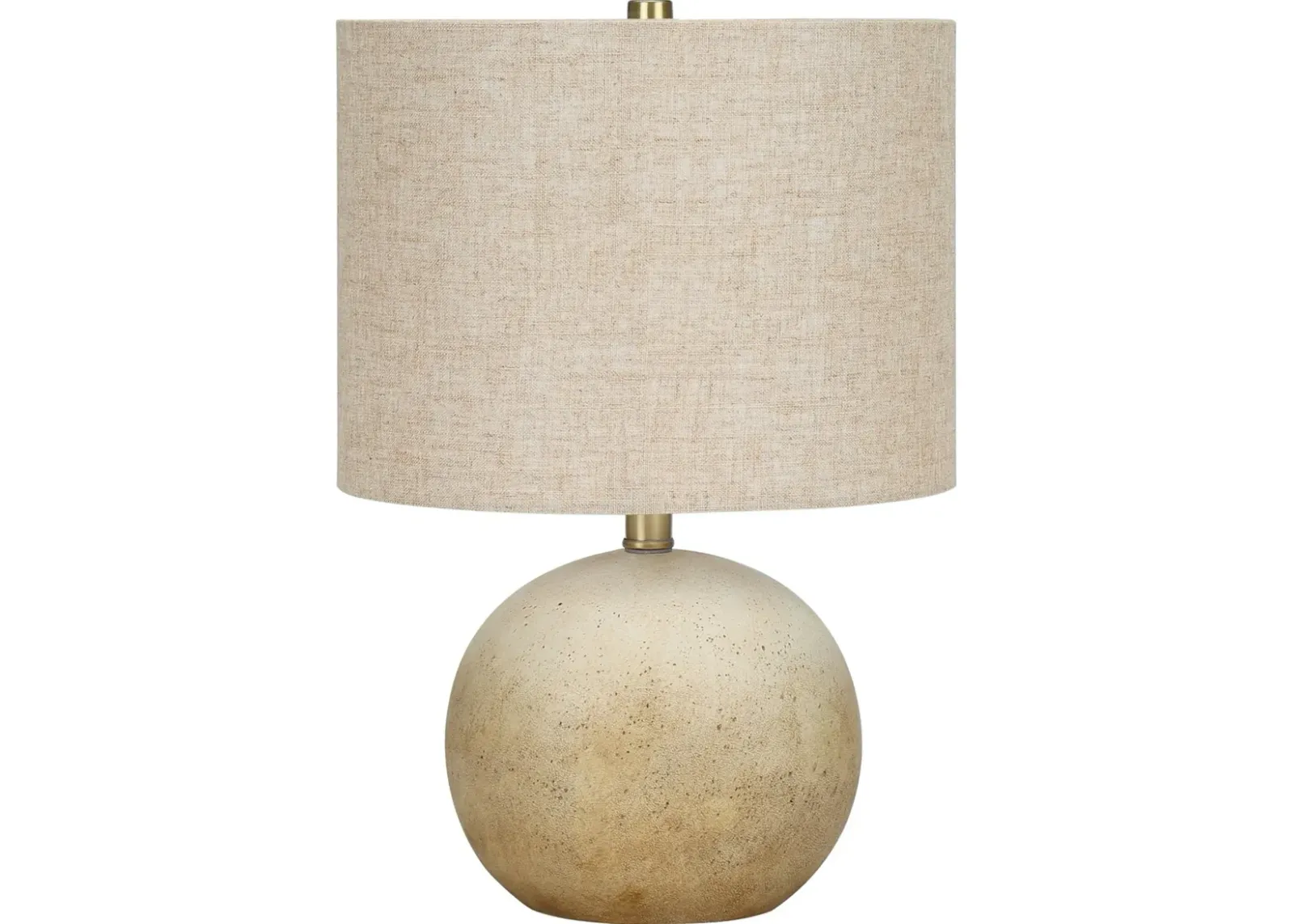 20 Inch Beige Concrete Table Lamp