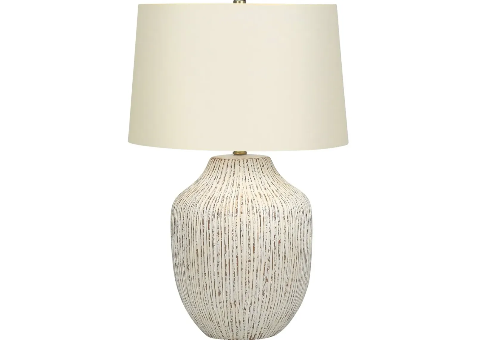 26 Inch Cream Ceramic Table Lamp