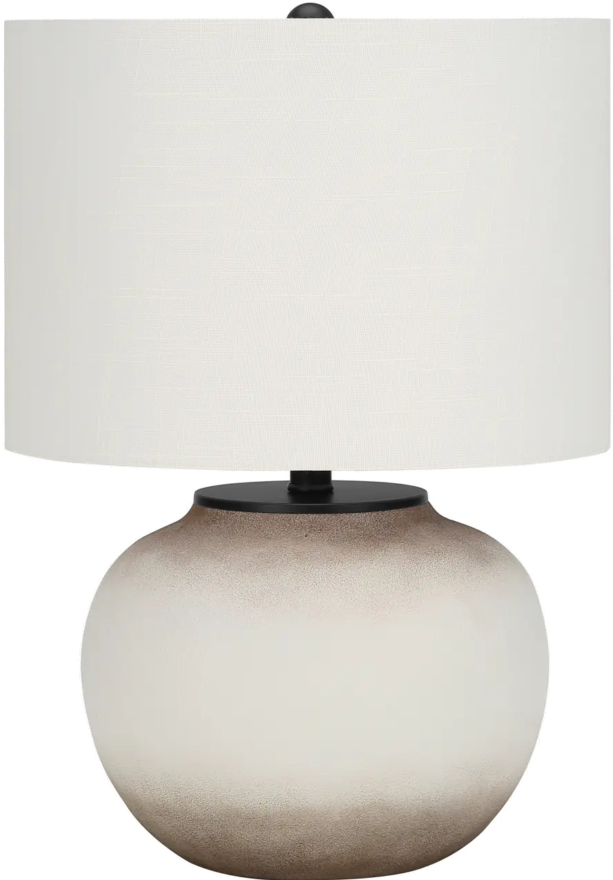 21 Inch Cream Ceramic Table Lamp
