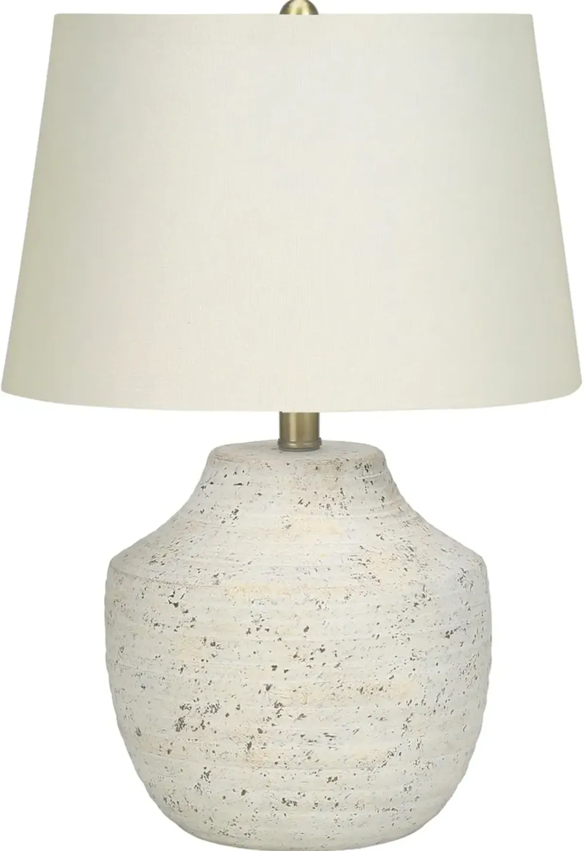 20 Inch Cream Concrete Table Lamp