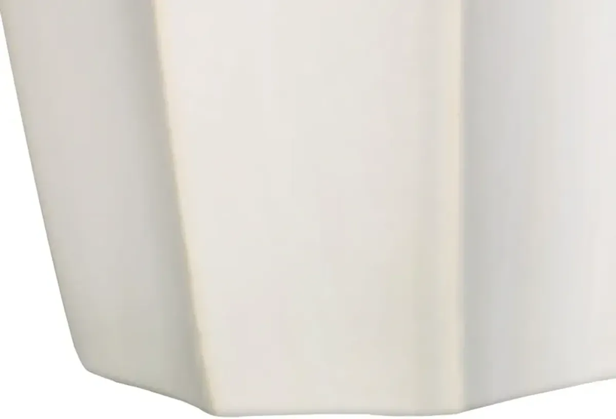 27 Inch Cream Ceramic Table Lamp