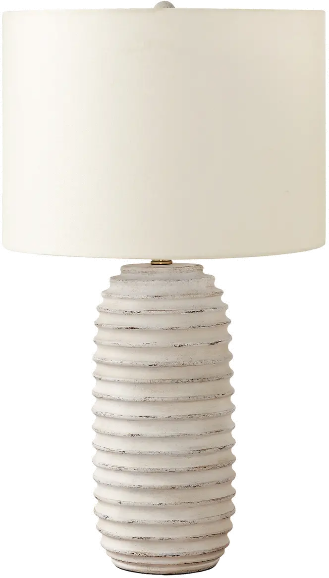 28-Inch Transitional Resin Table Lamp