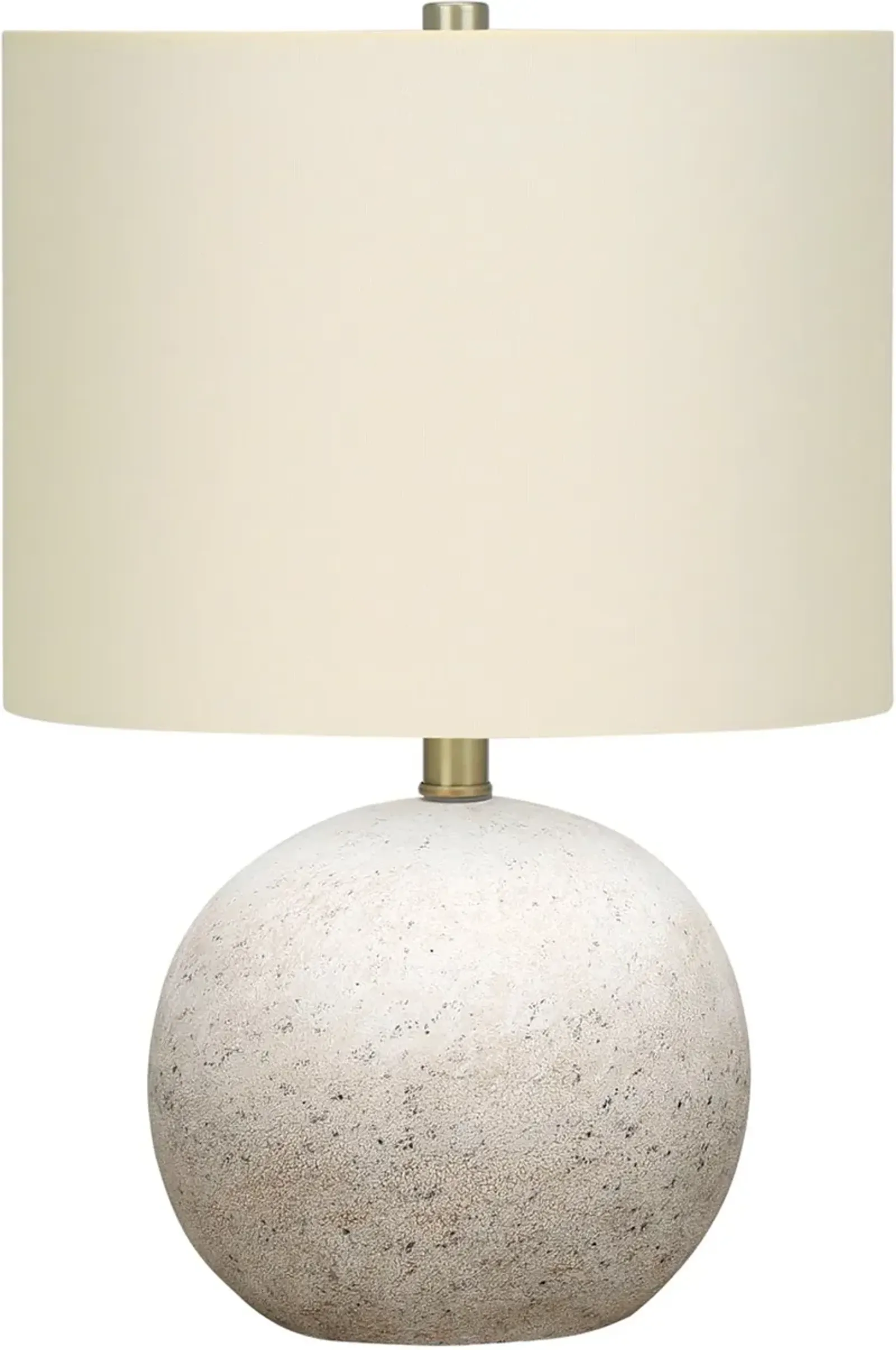 20 Inch Gray Concrete Table Lamp