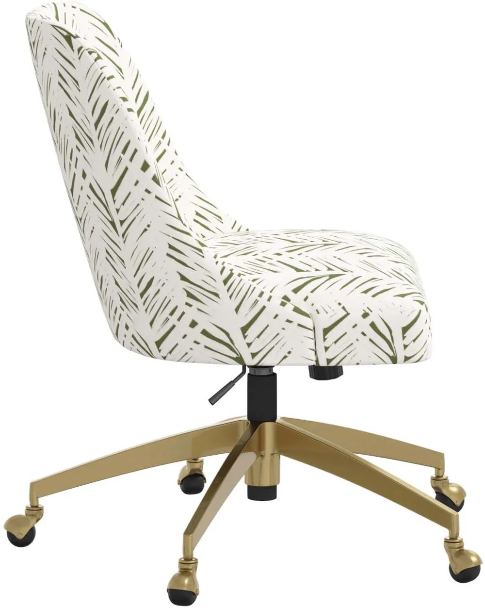 Elissa Brush Palm Leaf Office Chair