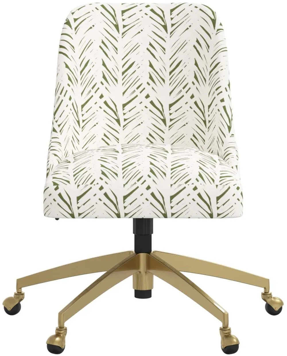 Elissa Brush Palm Leaf Office Chair