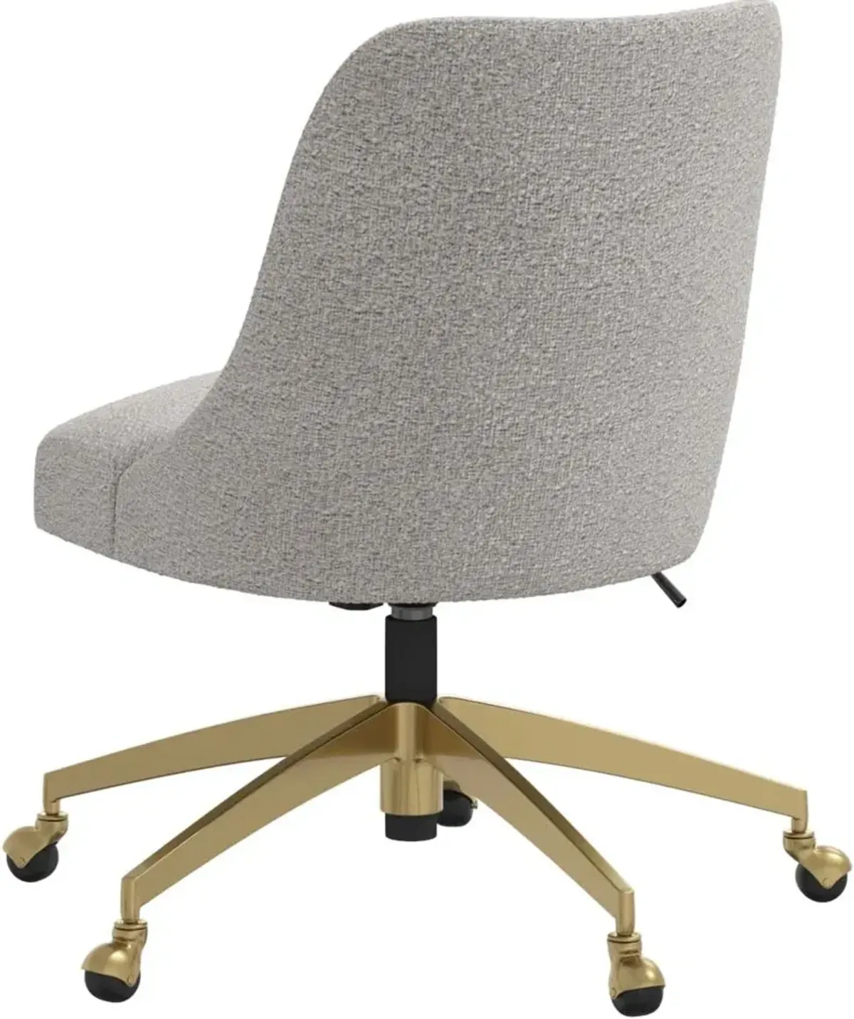 Sara Milano Elephant Office Chair with Gold Base