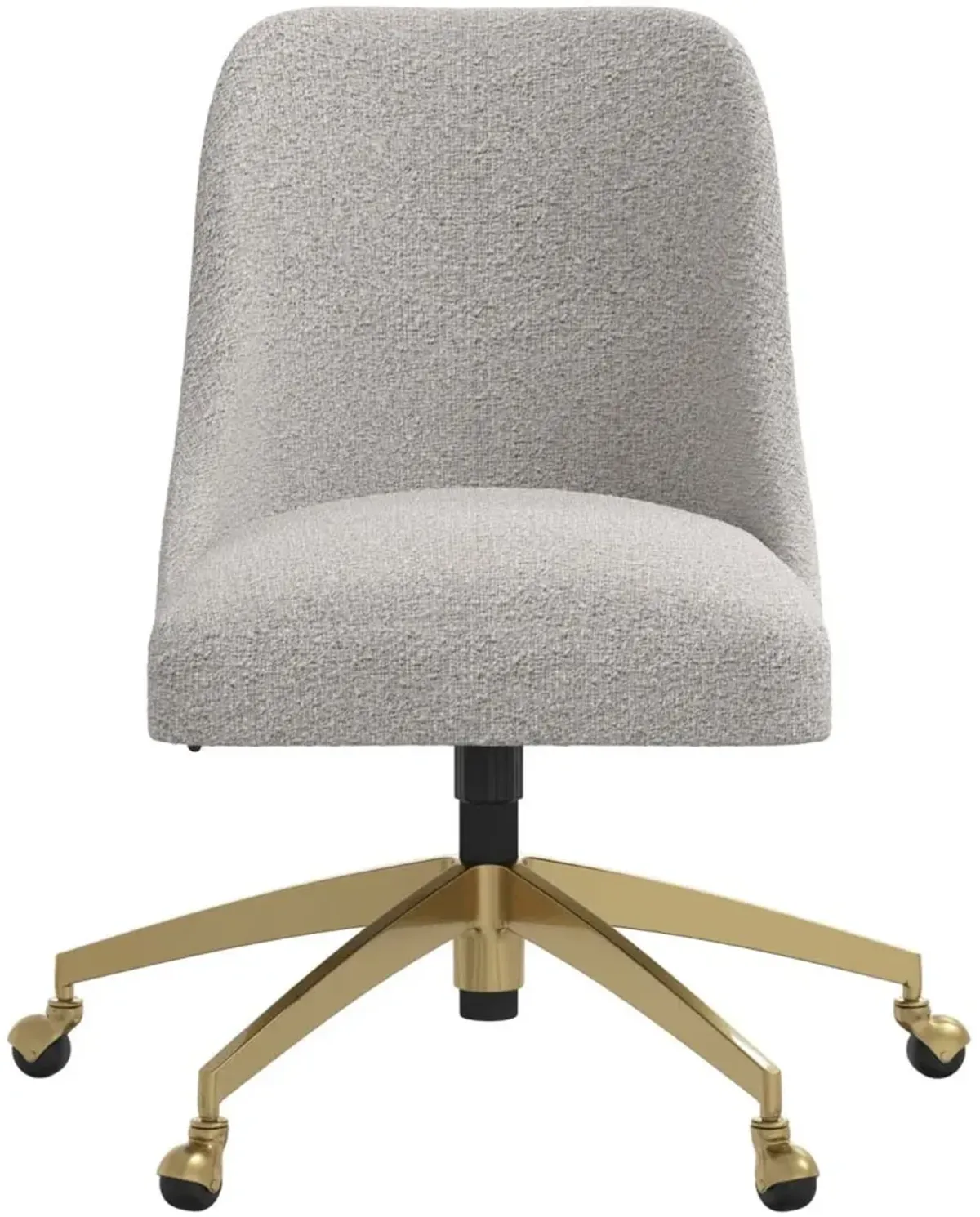 Sara Milano Elephant Office Chair with Gold Base