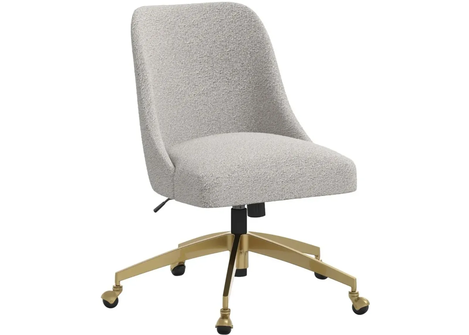 Sara Milano Elephant Office Chair with Gold Base