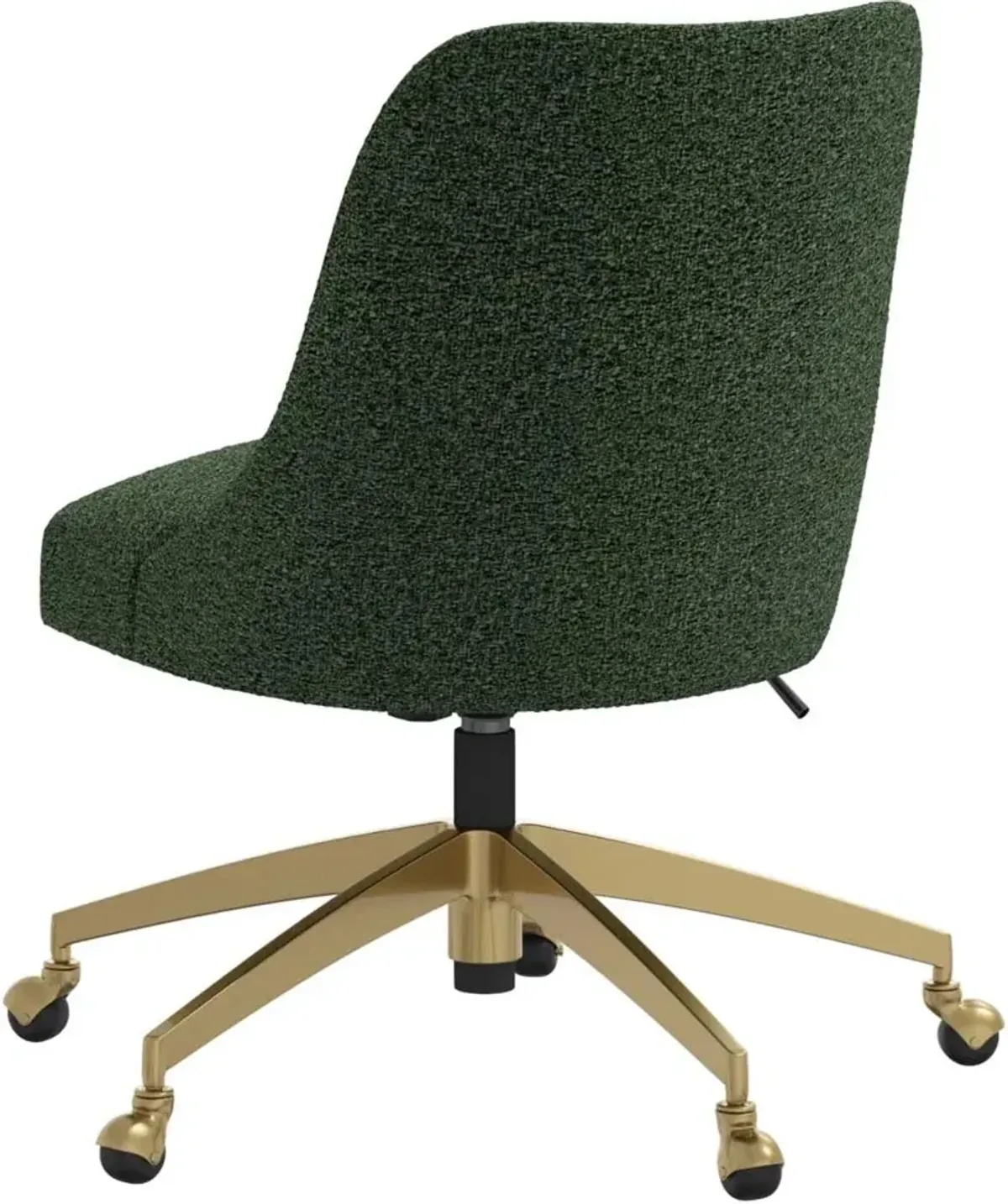 Sara Milano Fern Office Chair with Gold Base