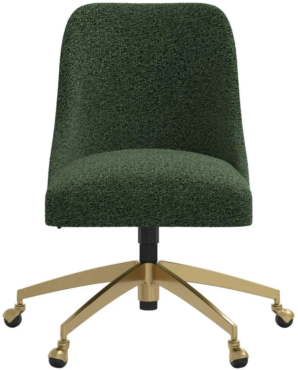 Sara Milano Fern Office Chair with Gold Base